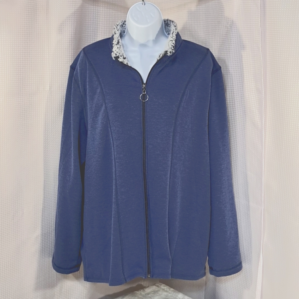 Cuddl Duds Zipper Jacket